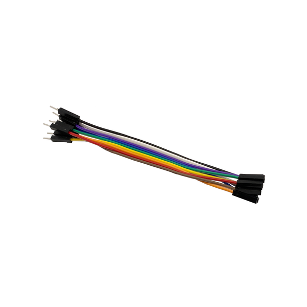 Dupont jumper kabel 10 st. 10cm hane-hona IDC – Elektristad